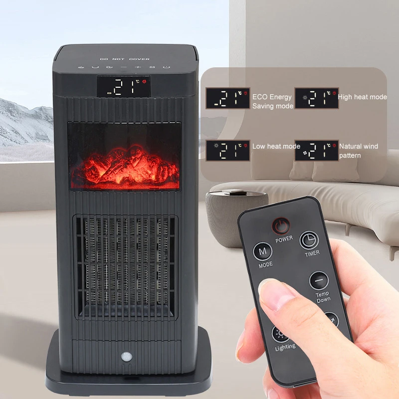 Good Quality Factory Directly Home Small Heater Bedroom Whole House Heating 2-in-1 Heater Fan