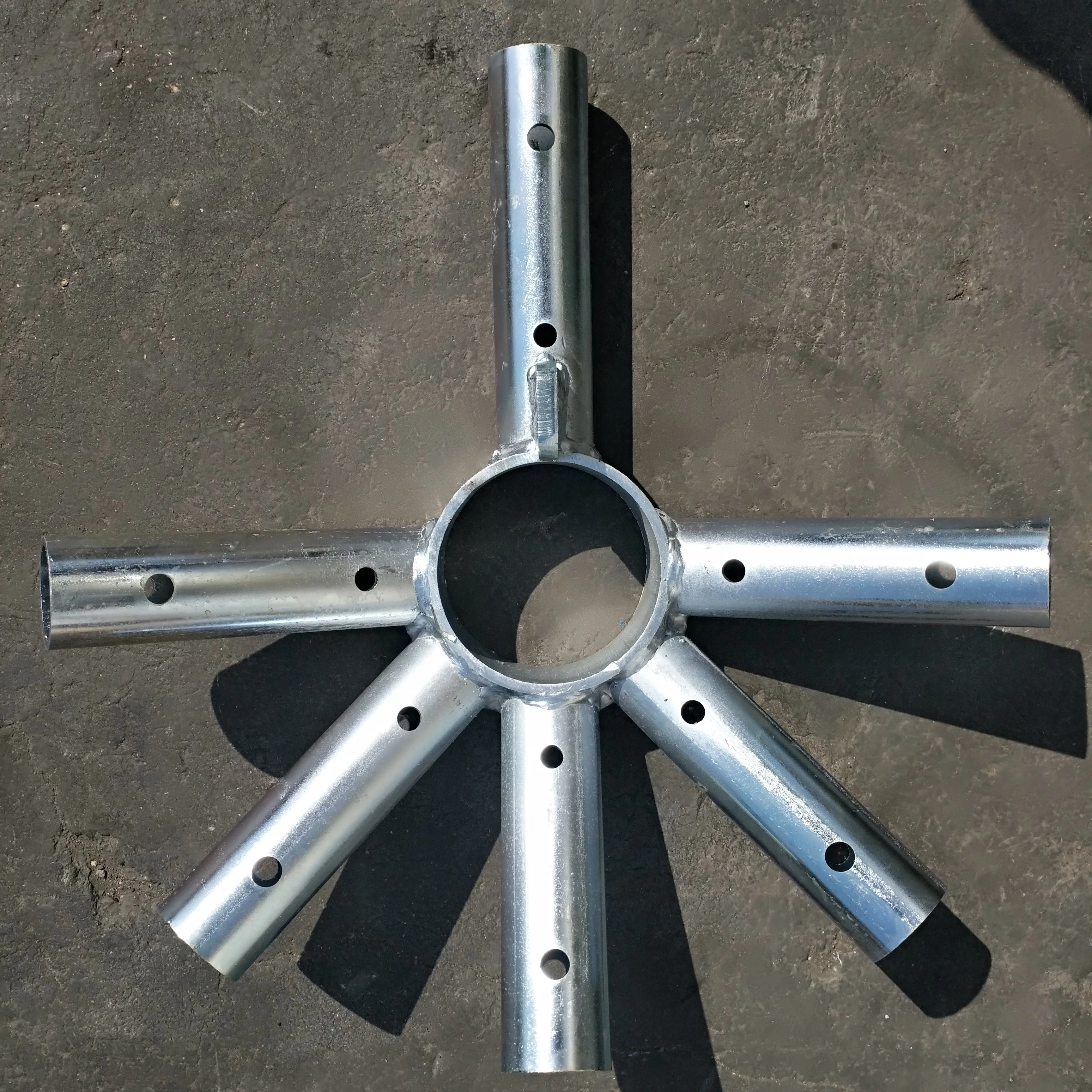 pipe metal joint for creform pipe rack system