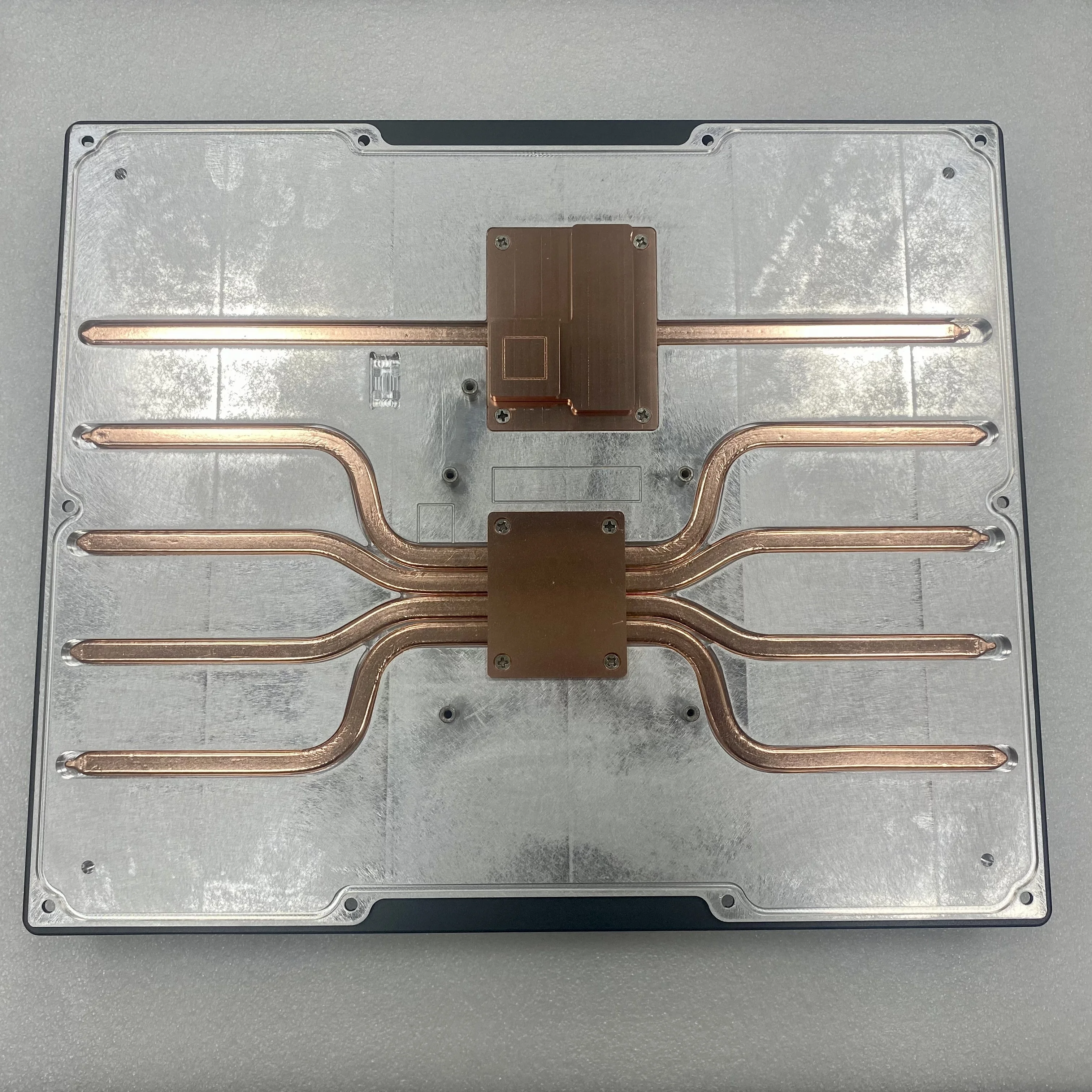 Customized high quality CPU Heat Sink  Aluminum Heat Pipes And Copper Skived Fin Soldering Heat Sink
