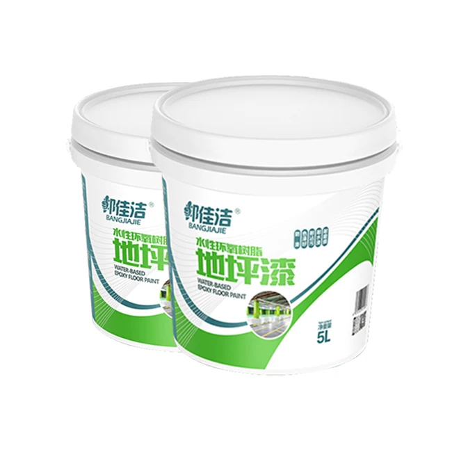 
Waterproof and wear resistant waterborne epoxy resin floor coatings 
