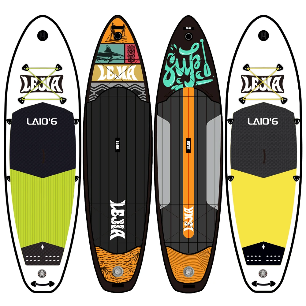 lejia surfing surfboard stand up paddle board inflatable soft surfboard sup
