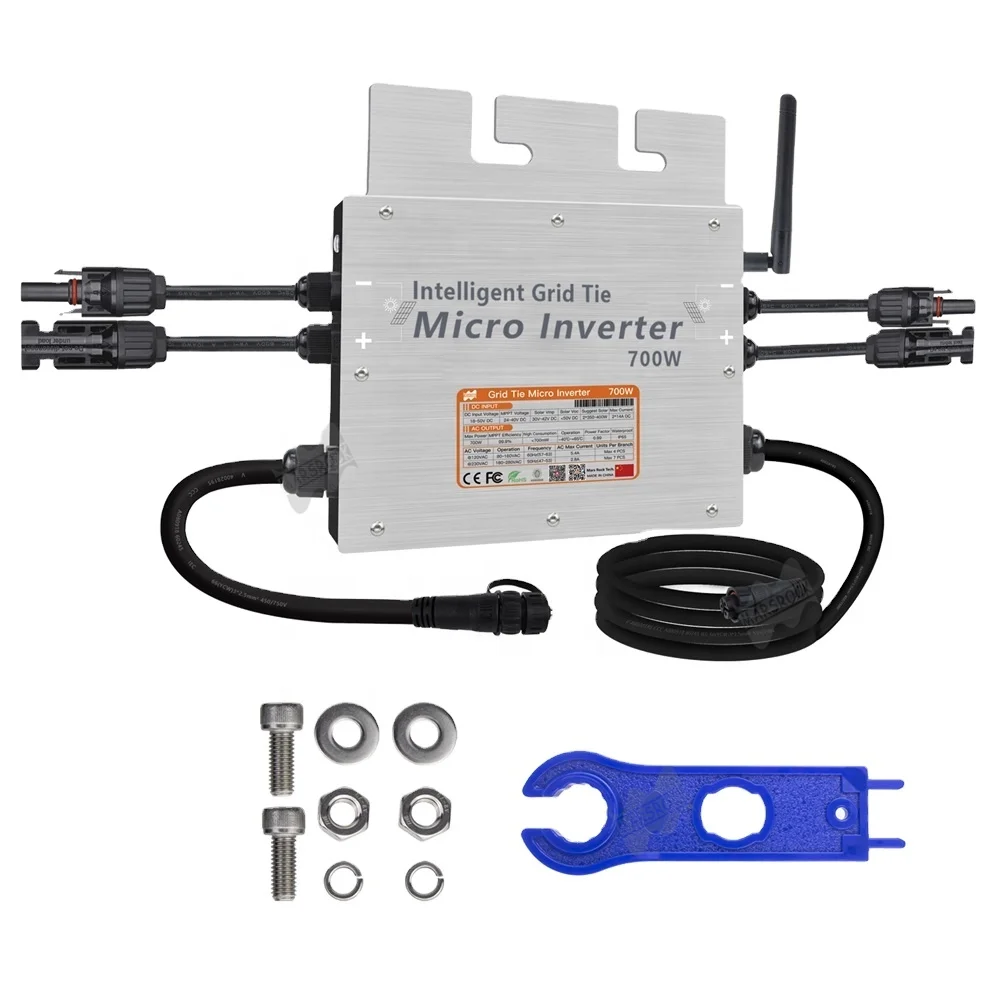 Good Selling 400W 120V/230V  MPPT Power Inverter on Grid Micro Inverters Converters for Solar Inverter System