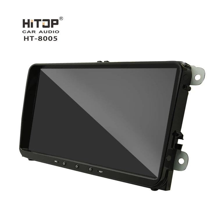 2din 9 Inch Android Car GPS Navigation Car DVD Player for VW Golf 4