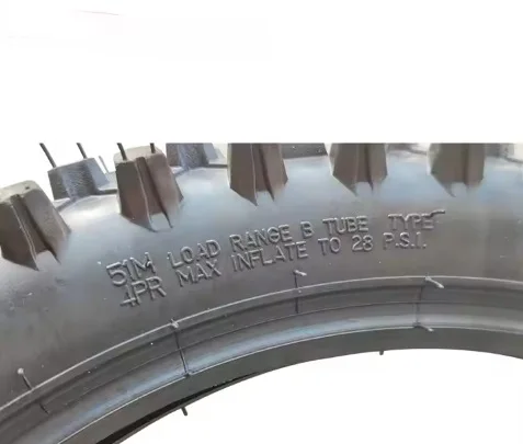 Off-road motorcycle parts 90/100-16 inch high-tooth rubber tire outer tire pit dirt bike scooter accessories for motorcycles