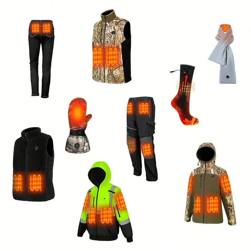 Usb Charge Jacket For Men Winter Jacket Doudoune Chauffante Winter Clothes For Men Reflective Safety Vests