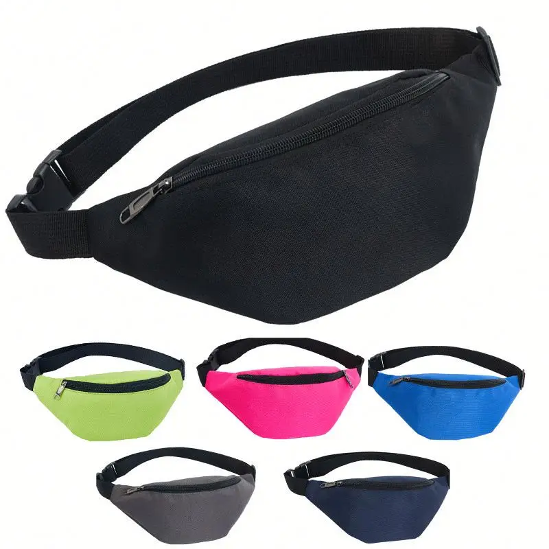 D6688 New Fashion Waist Bag Waterproof Belt Chest Handbag Unisex Fanny Pack Belly Bags Purse Waist Pack