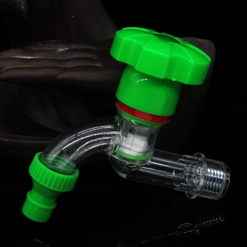 Pakistan Nepal plastic waterfall bathroom basin faucets transparent plastic Open it quickly PP Plastic Taps/Faucet