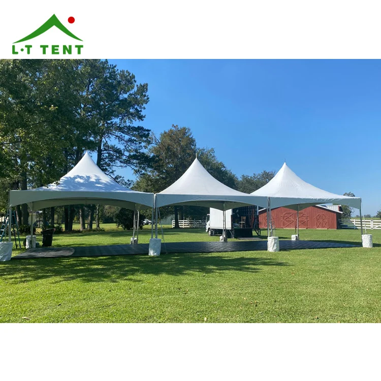 Hot Sale High Quality PVC Aluminum Frame High Peaks Pagoda Tent For Trade Show Exhibition