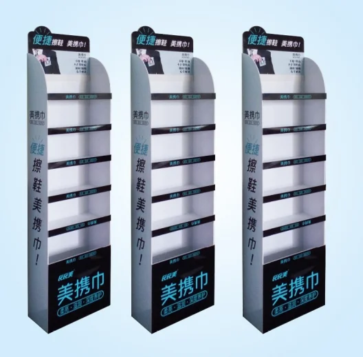 wholesale advertising plastic display stand/floor display stand