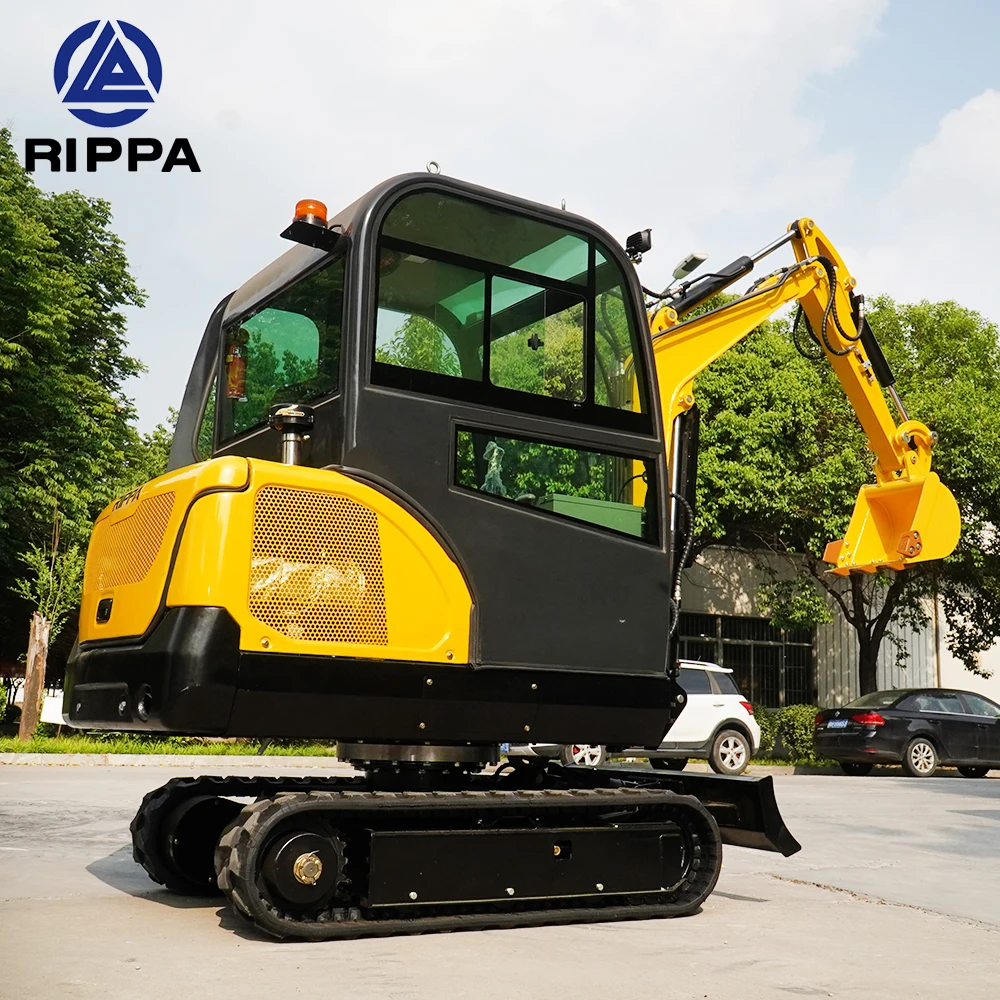 Rippa Trench Dig Excavator Small Size Crawler Bagger 3.5Ton Long Reach Bagger For Sale