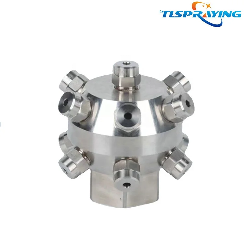 High quality 6160 10250 Cluster Type Tank Cleaning Nozzle, Process Tanks Washing Nozzle, Bottle Washing Nozzle