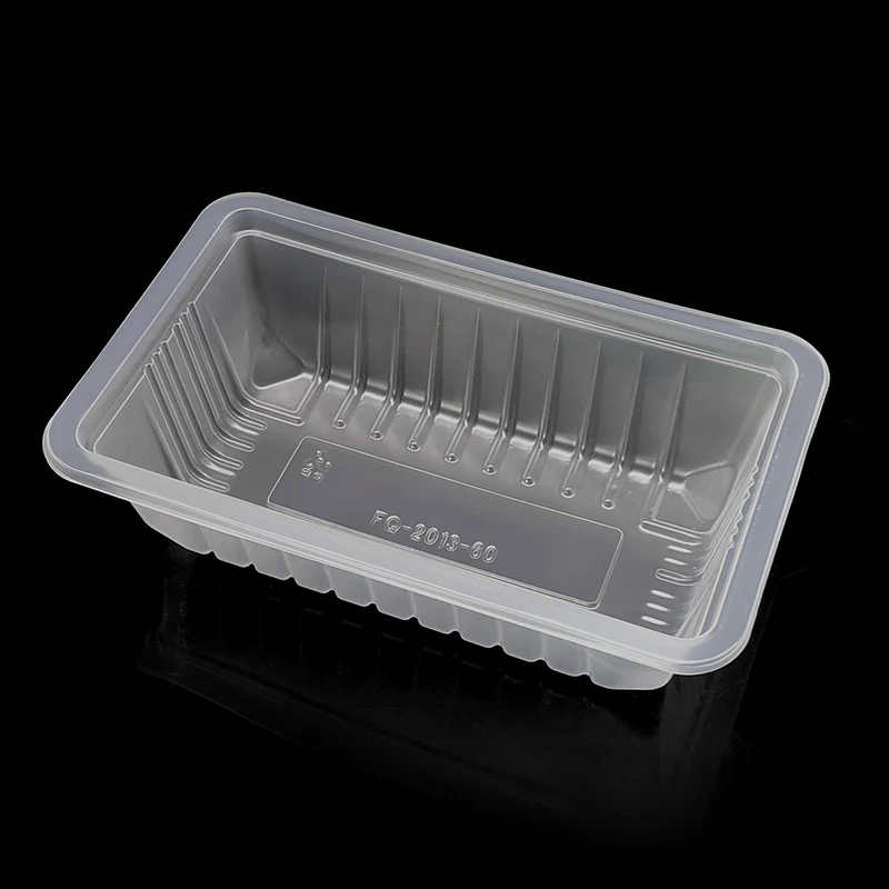 China Products Plastic Meat Food Preservation Tray Pp Plastic Frozen Ice Cube Tray Custom