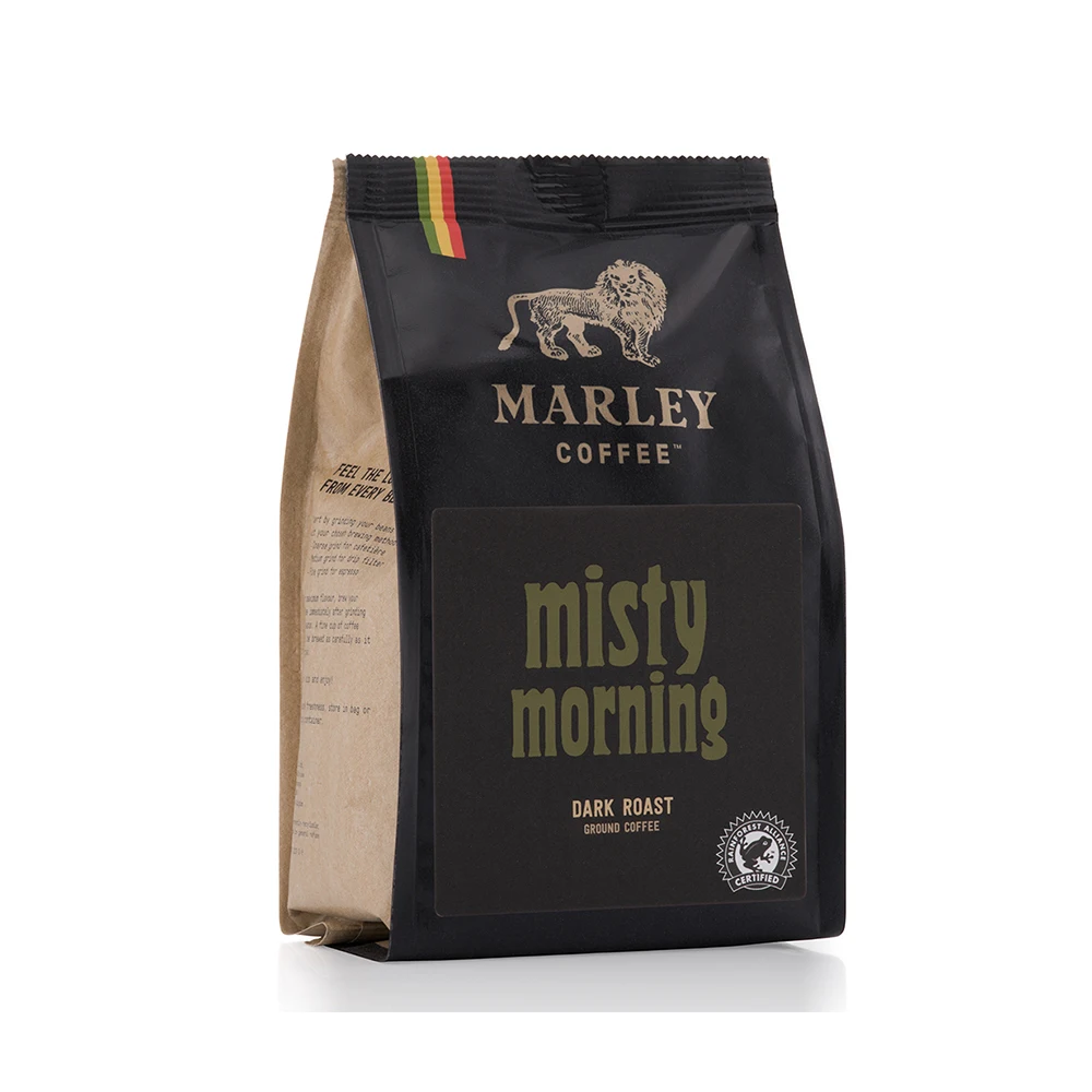 
 Горячая Распродажа! Сертифицированные кофейные зерна марли из серии «Темный жареный лес» от всей семьи Боб Марли 6x227 г  