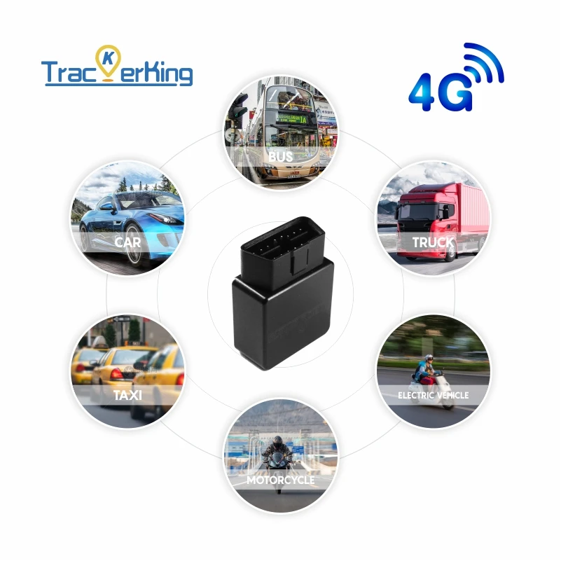 Small Electric Scooter Gps Locator Mini 4G Car Tracker Vehicle Tracking Gps Tracker Motorcycle Black Power Battery  OBD2 tracker