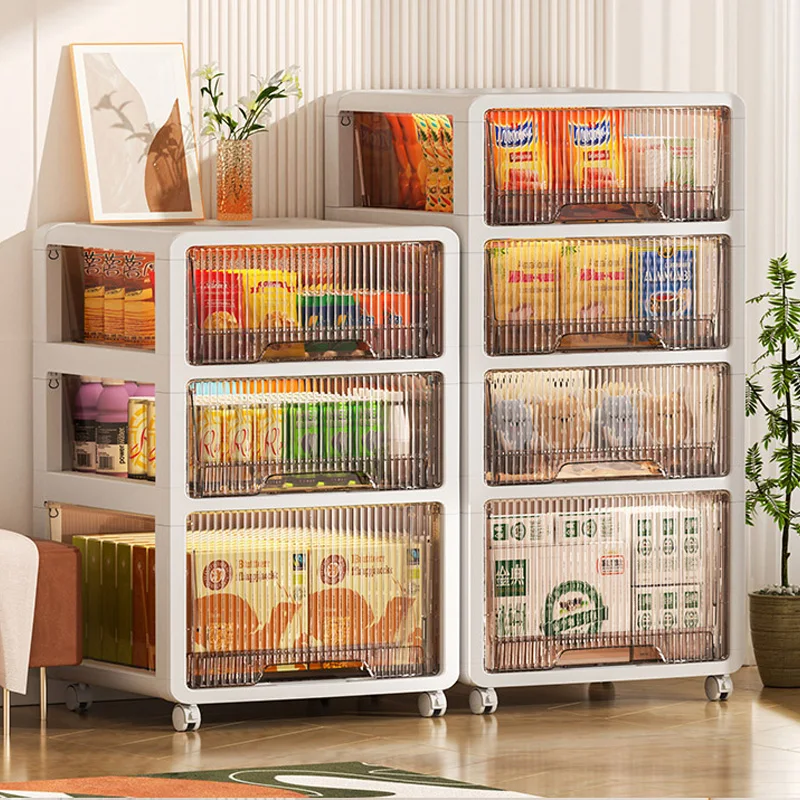 Household Multi Layer Chest Of Drawers Plastic Baby Storage Drawer Clothes Cabinet