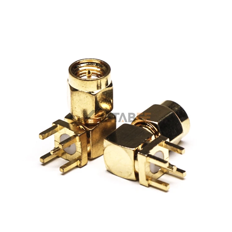 High Quality OEM SMA Male Connector Adapter RF Jack with Pin for Female PCB RF Applications Manufactured by Top Antenna Brands