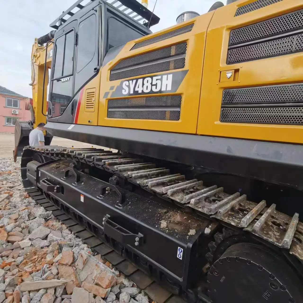 China made Earth-moving crawler excavator 48ton Sany sy485H tracked excavator low price on sale in Shanghai