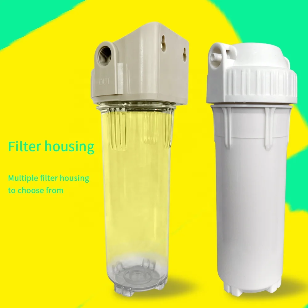 10&20 inch household/industrial PP/CTO/UDF water filter cartridge housing