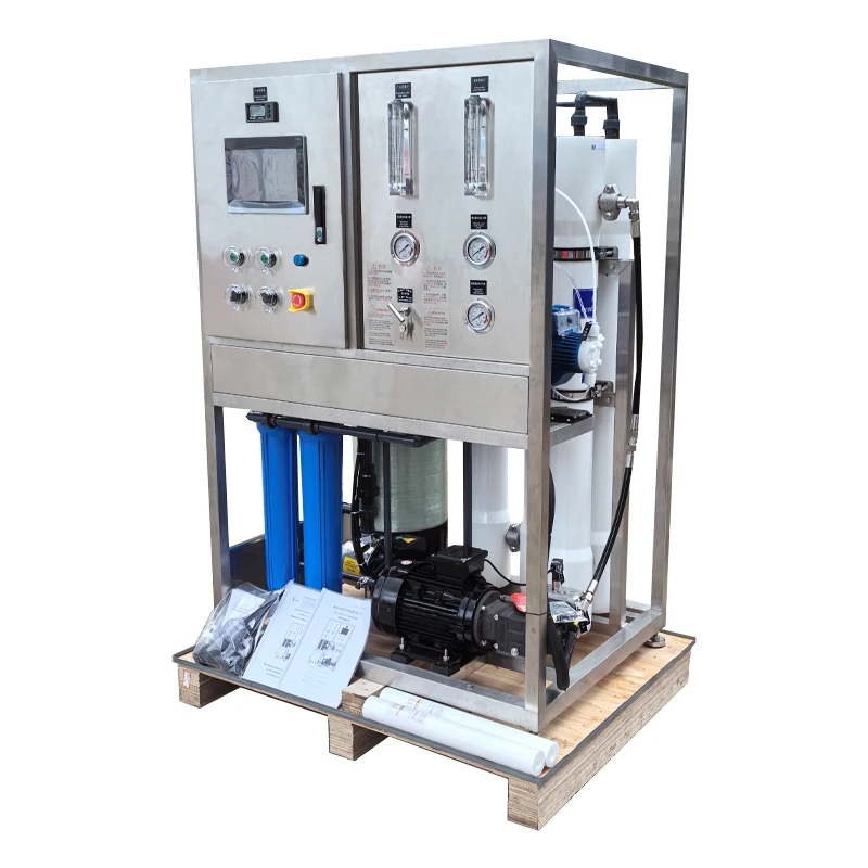 Sea water treatment machinery ro plant manufacturer 98% desalination rate salt filtration water machine purification