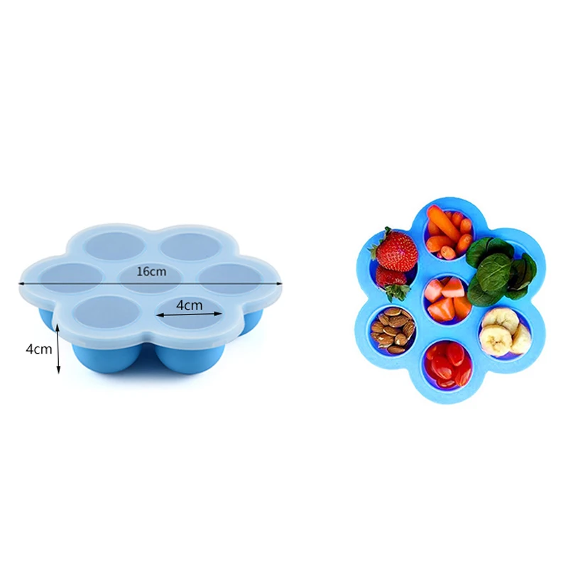 
Food-grade silicone mom rest assured silicone storage baby food container 