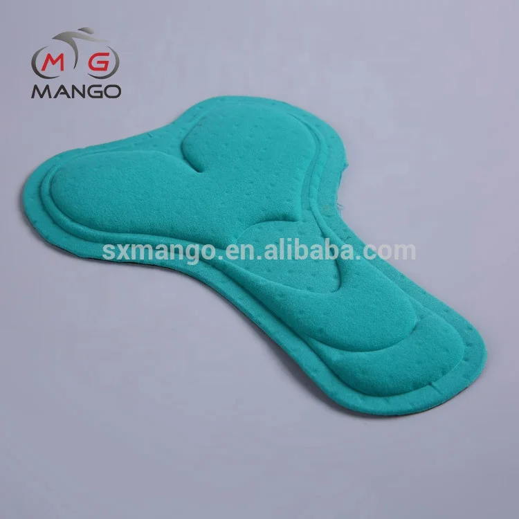 China supplier new design custom coolmax cheapest cycling pad for cycling wear