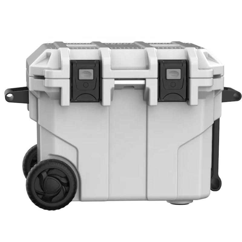 Tsunami Wholesale 20L 45L 70L 90L White Tan Rotomolded Ice Chest Cooler Box Insulated Hard Cooler for Camping