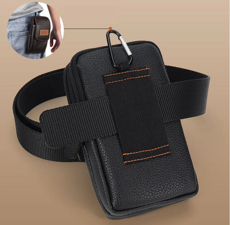 Wholesale Mobile Phone Pocket Belt Pocket Waterproof And Wear-Resistant Construction Site Waist Bag Outdoor Phone Pocket