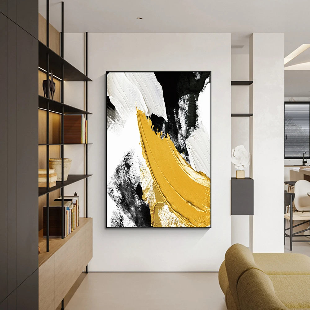 High quality home decorative painting Abstract texture canvas art living room wall painting custom hand painted oil painting