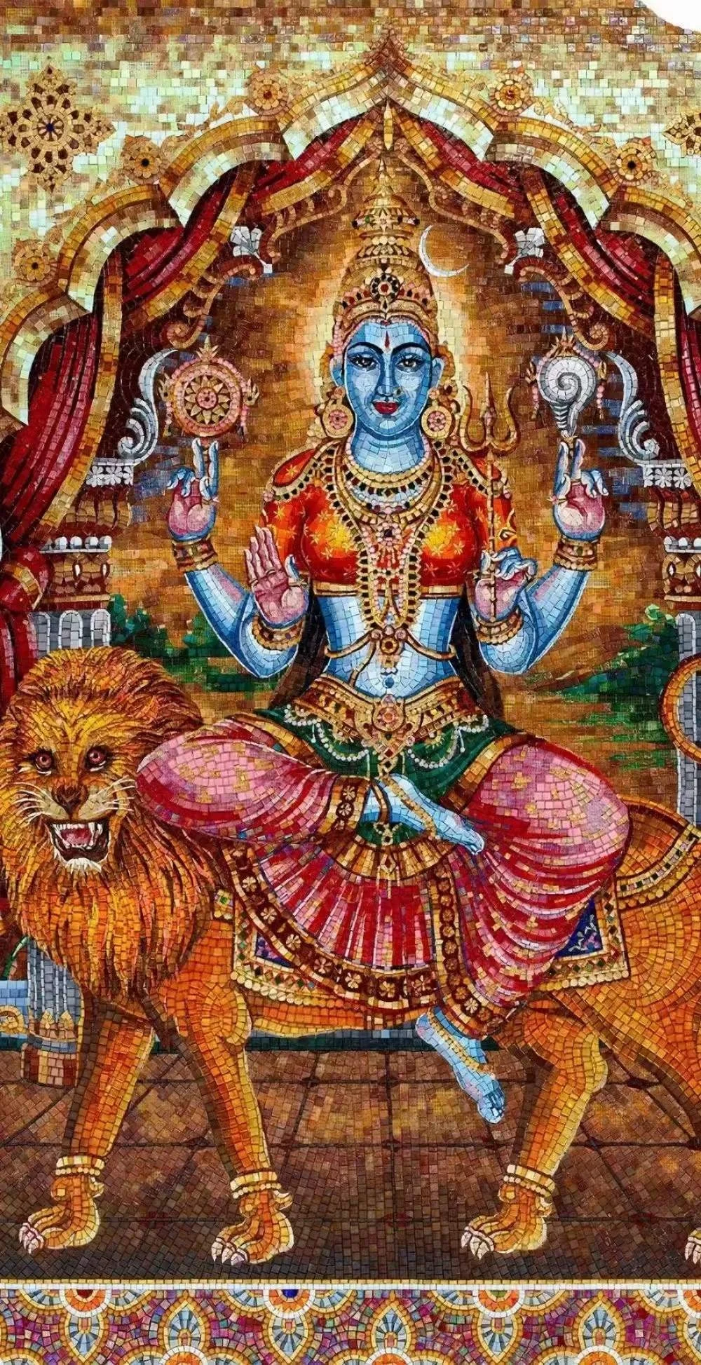 Customizable Decorative Handmade Glass Mosaic Wall Mural for Hotels Bathrooms and Interiors-for Kitchen Room and Living Room