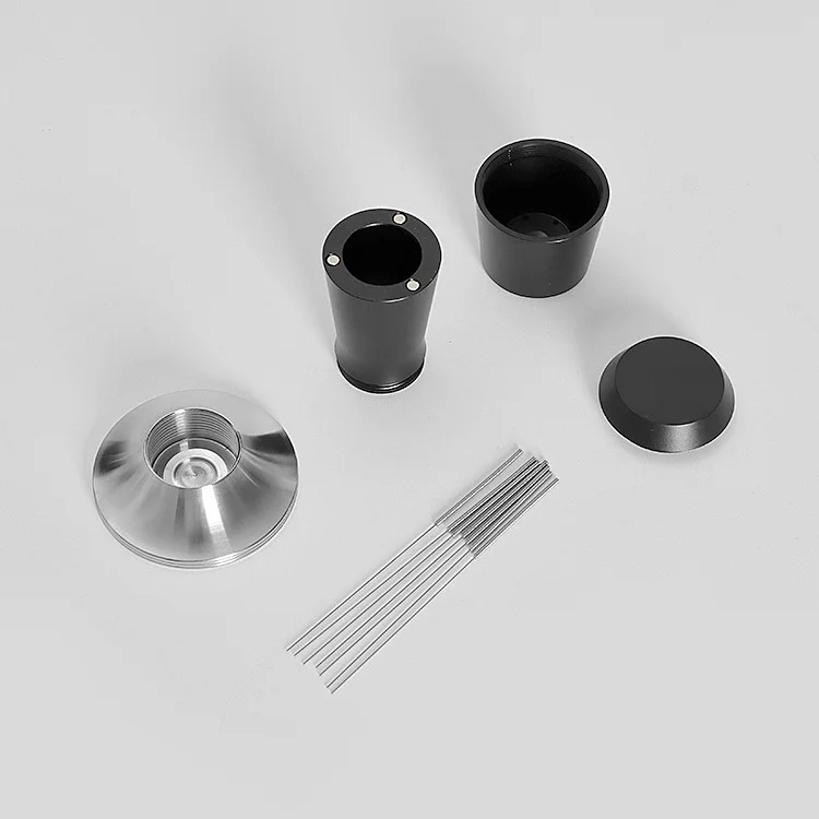 2 in 1 WDT Tool Espresso Stainless Steel Distributor Needles & Tamper with Magnetic connection