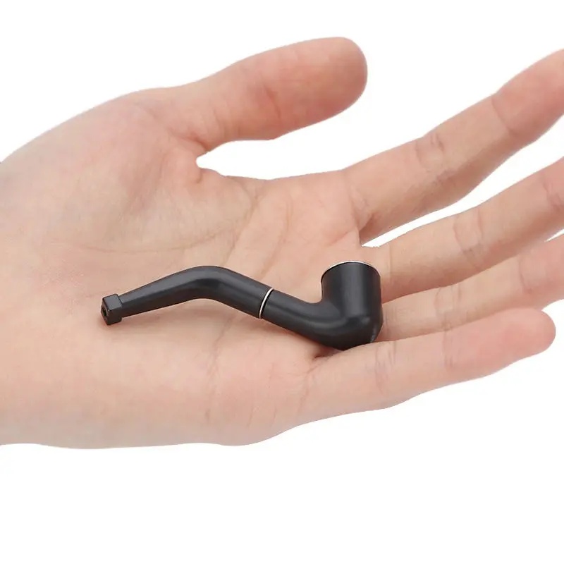 Classic Tobacco Vanilla Grinder Pipe Smoking Chimney Filter Gift Resin Smoking Pipe