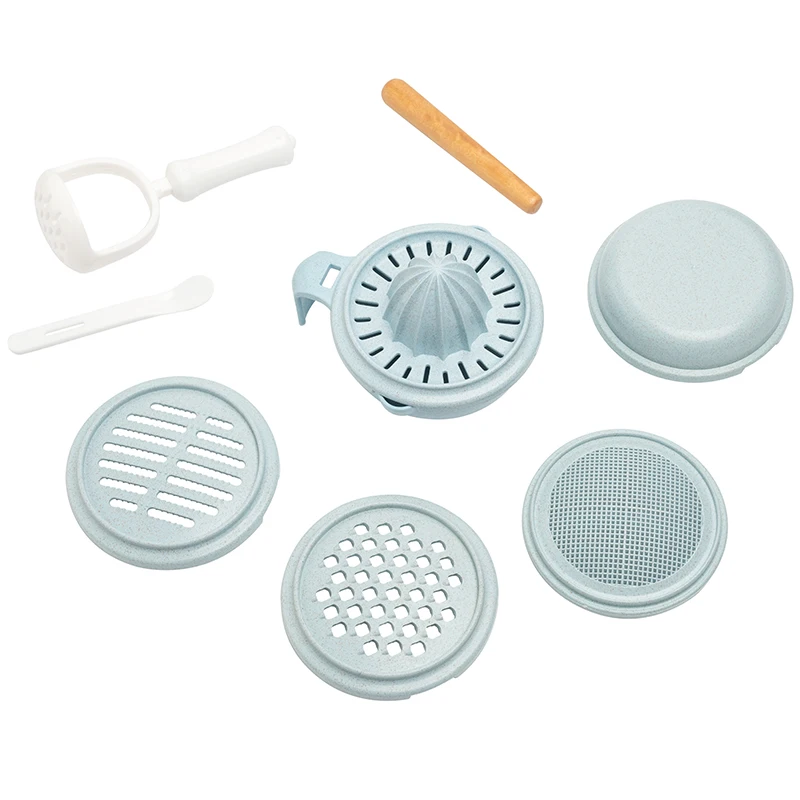 Multifunctional plastic serve mixer mini food maker baby grinding bowl