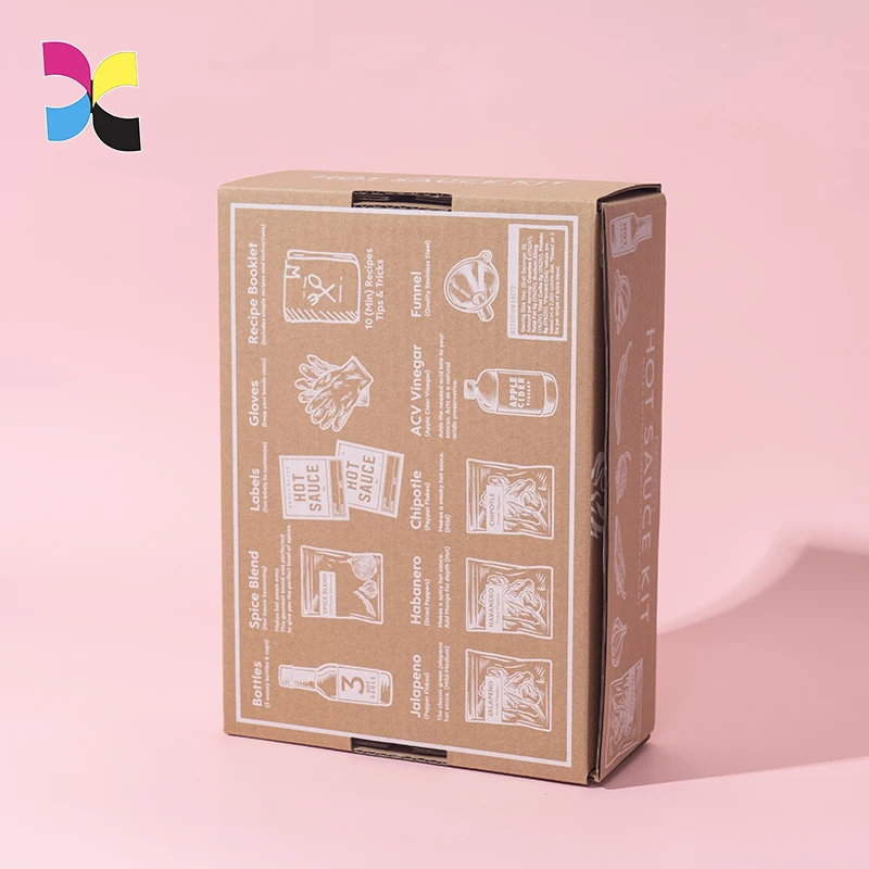 Brand corrugated shipping box manufacturing cardboard packaging boxes custom paper box