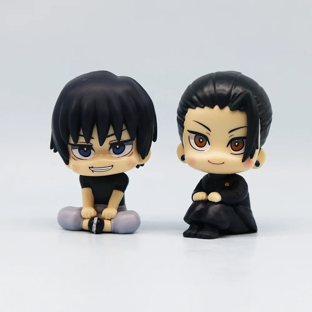 Оптовая продажа Q версия аниме Jujutsu Kaisen Itadori Yuji Gojo фигурка модель орнамента мультяшная