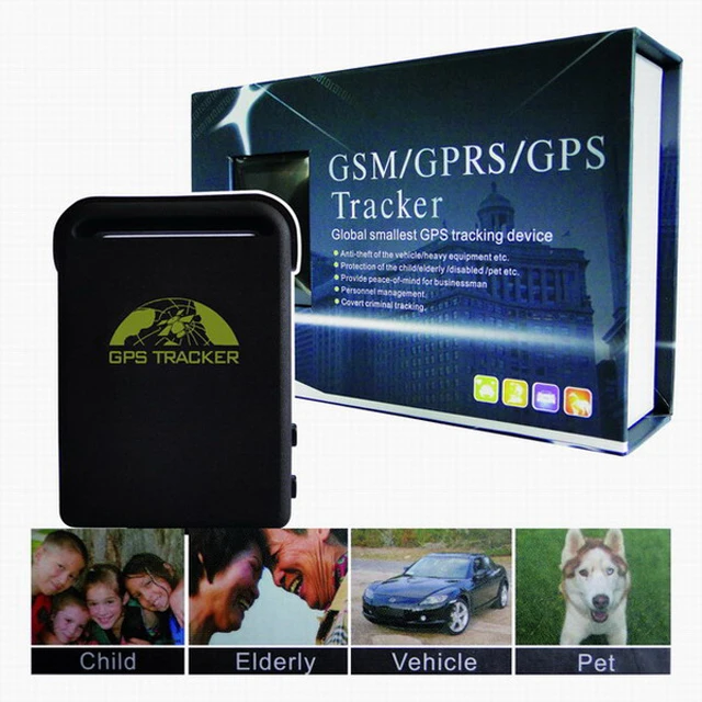 MINI car person pet GPS/GSM/GPRS tracker spy vehicle real time GPS tracker TK102b