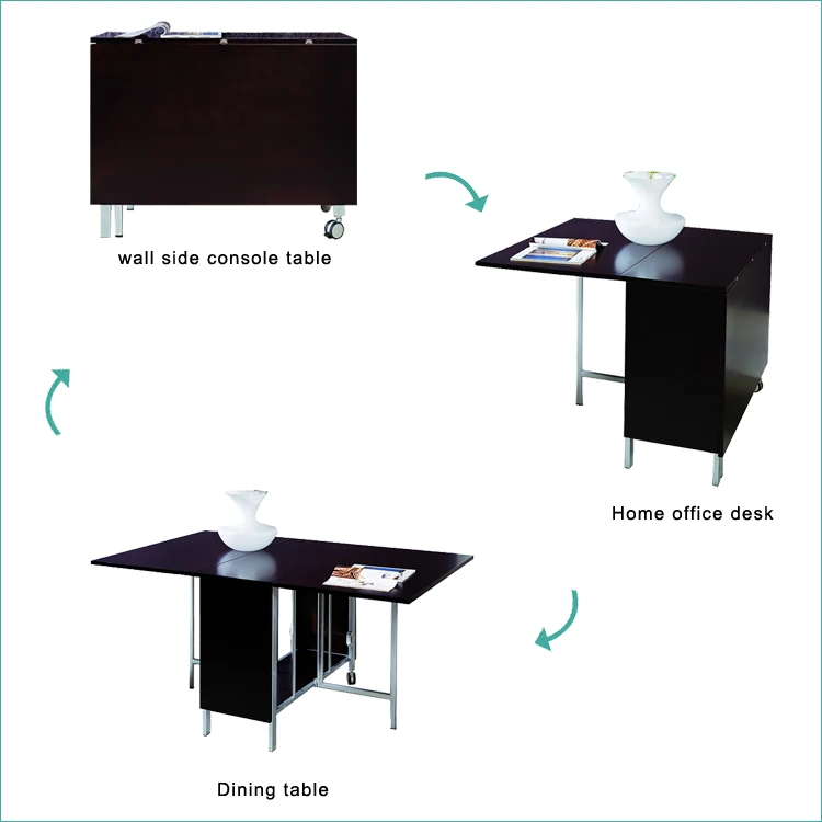 Многофункциональная Мебель для дома, настенная Складная консоль, стол для экономии места, обеденный стол со скрытым стулом