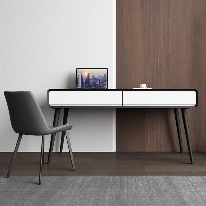 Multi-color optional simple design modern study table Home Office Wood storage computer desk