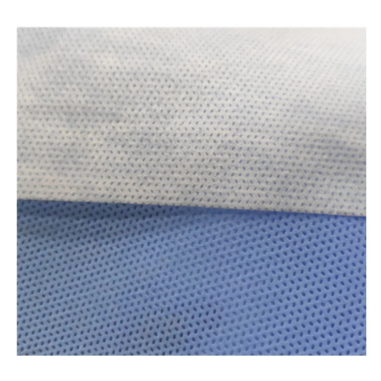 Dark Bule Fabric Wholesale Yellow Clean Cloth Polypropylene Geotextile Nonwoven