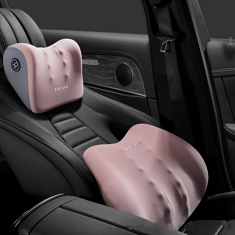 New Style Car Wave Shaped Travel Neck Headrest Memory Foam Neck Pillow Car Neck Pillow Headrest