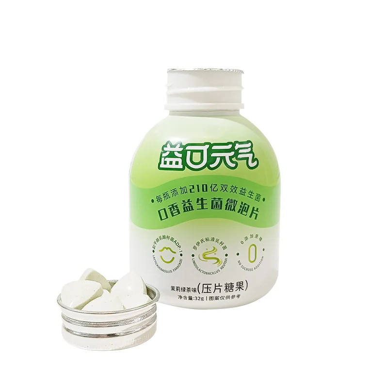 Oral Health Probiotics Fizzy Tablets Candy Eliminate Bad Breath and Remove Odor