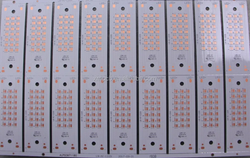 FR4 94v0 Multilayer Aluminum Electronic printed circuit board LED pcb circuit boards