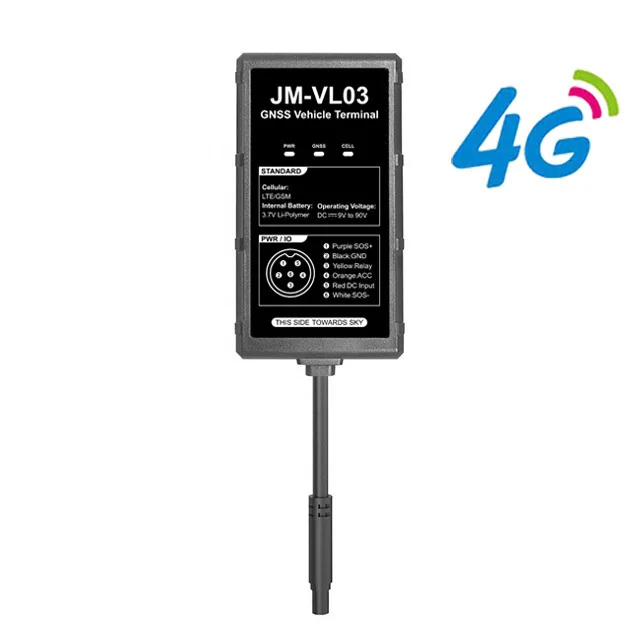 4 аппарат не привязан к оператору сотовой связи cat1 GNSS gps трекер Concox jimi Лот jm vl03 автомобильный gps-локатор с отрезать двигателя