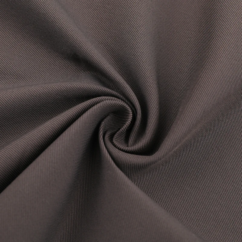 32s140d nylon cotton spandex double twill plain dyed suit fabric