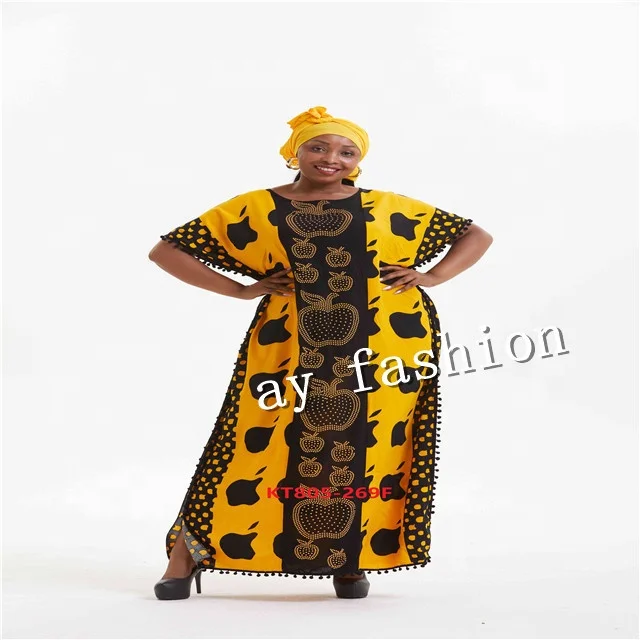 Islamic Clothing African Apple Robe Muslim Female Gown Dress