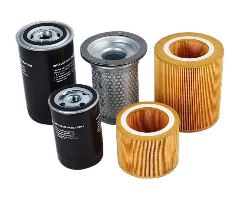 Factory Direct Air Compressor Parts Three Filter Combination Air Oil Separator Filter