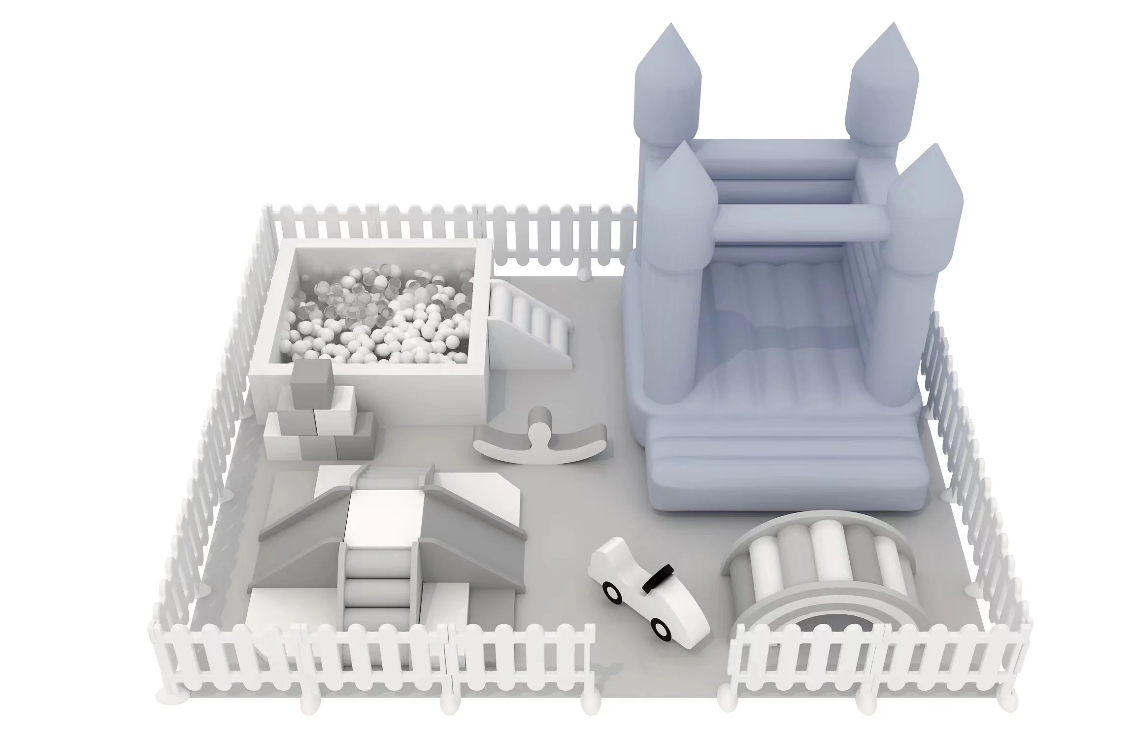 ball pits slide soft play playground equipment soft play kids indoor white slide balls plastic slide soft play equipment