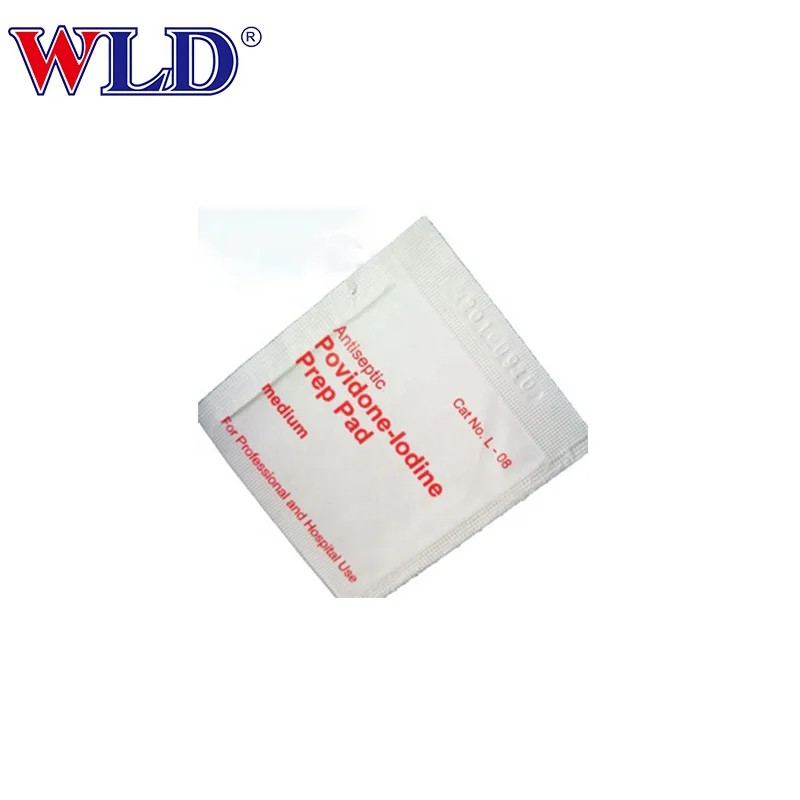 1% повидон-йод, тампон из нетканого материала, 3x6 см