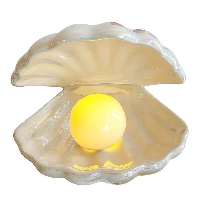 Hot Sales Decorative Kids Lights New Product Shell Pearl Nightlight Hight Quality Mini Night Lamp For Bedroom