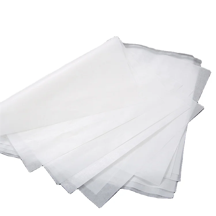 Custom Logo Printed Greaseproof Oil Greaseproof Food Wrapping Paper Offset Printing Virgin Baking Paper Wood Pulp