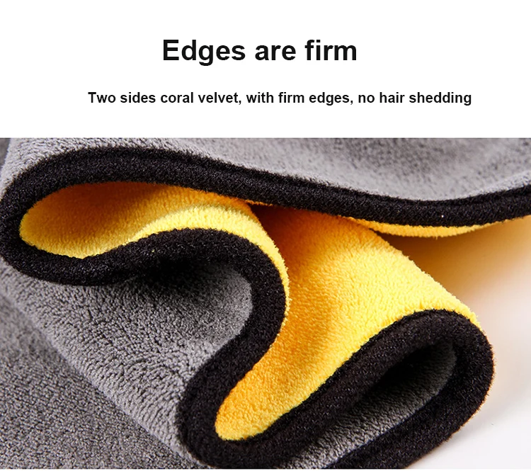 Microfiber Coral Fleece Car Wash Microfiber Towel Car Drying Towel Car Wash Towel Microfiber